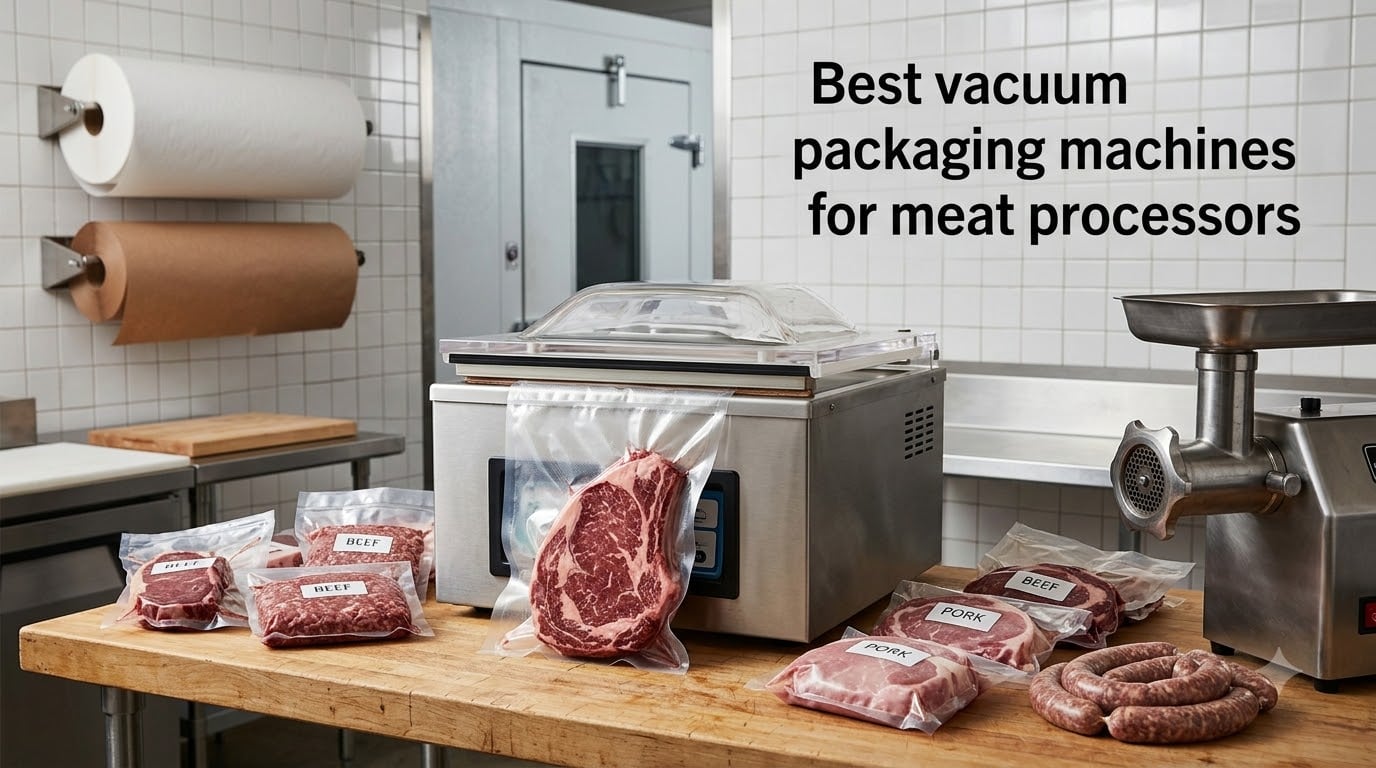 Best vacuum packaging machines for meat processors