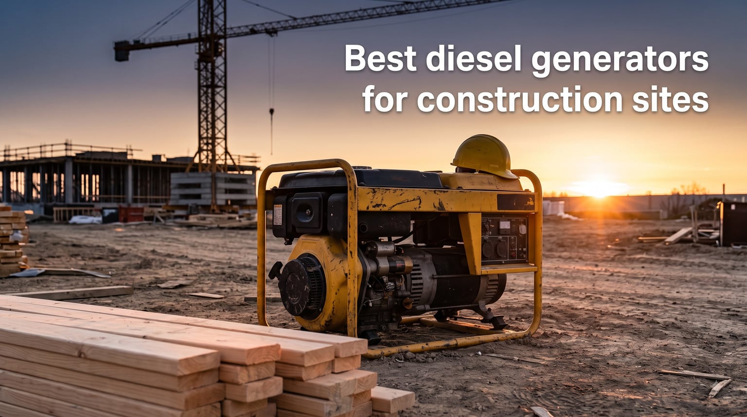 Best diesel generators for construction sites