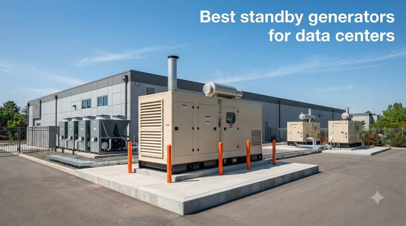 Best standby generators for data centers