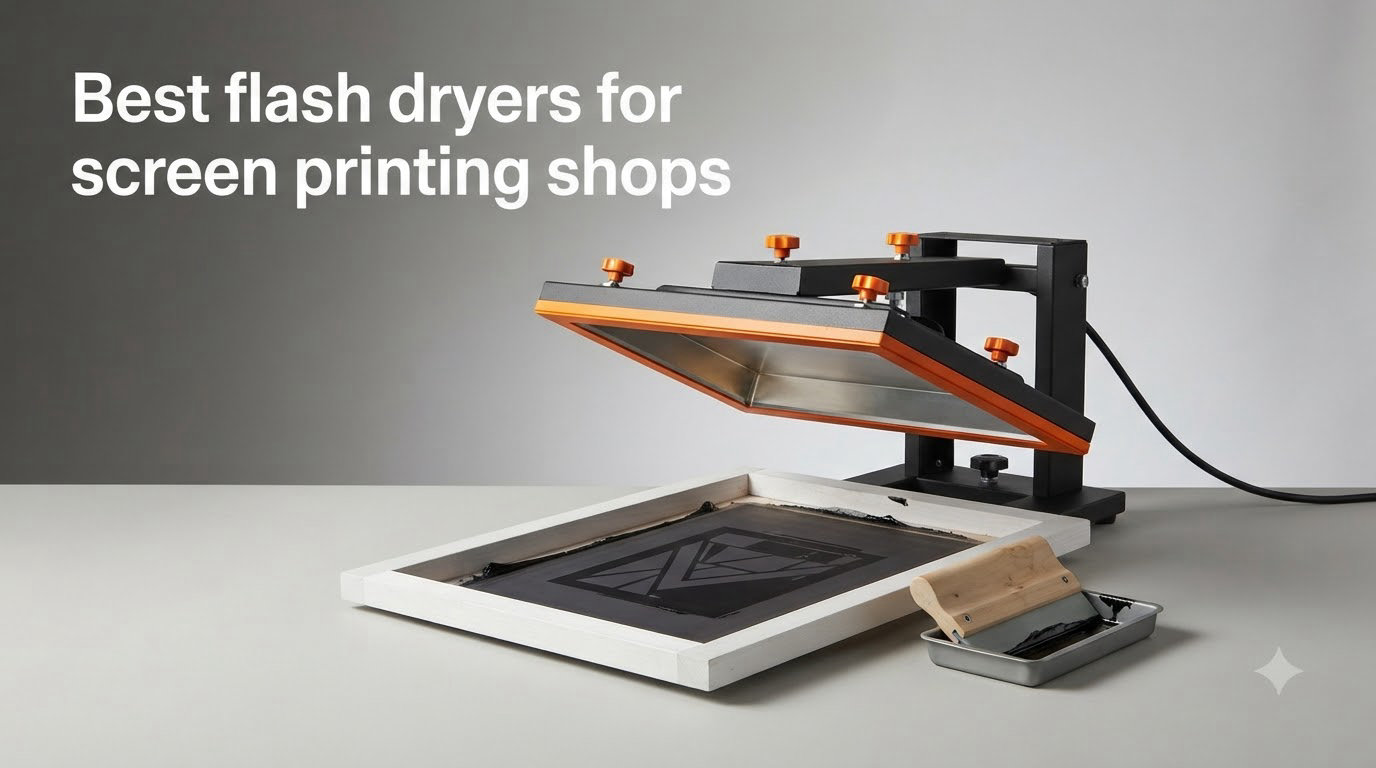 Best flash dryers for screen printing shops