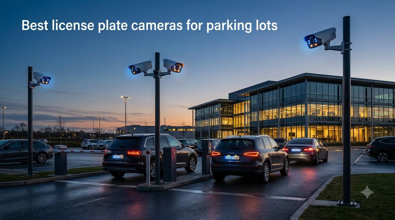 Best license plate cameras for parking lots