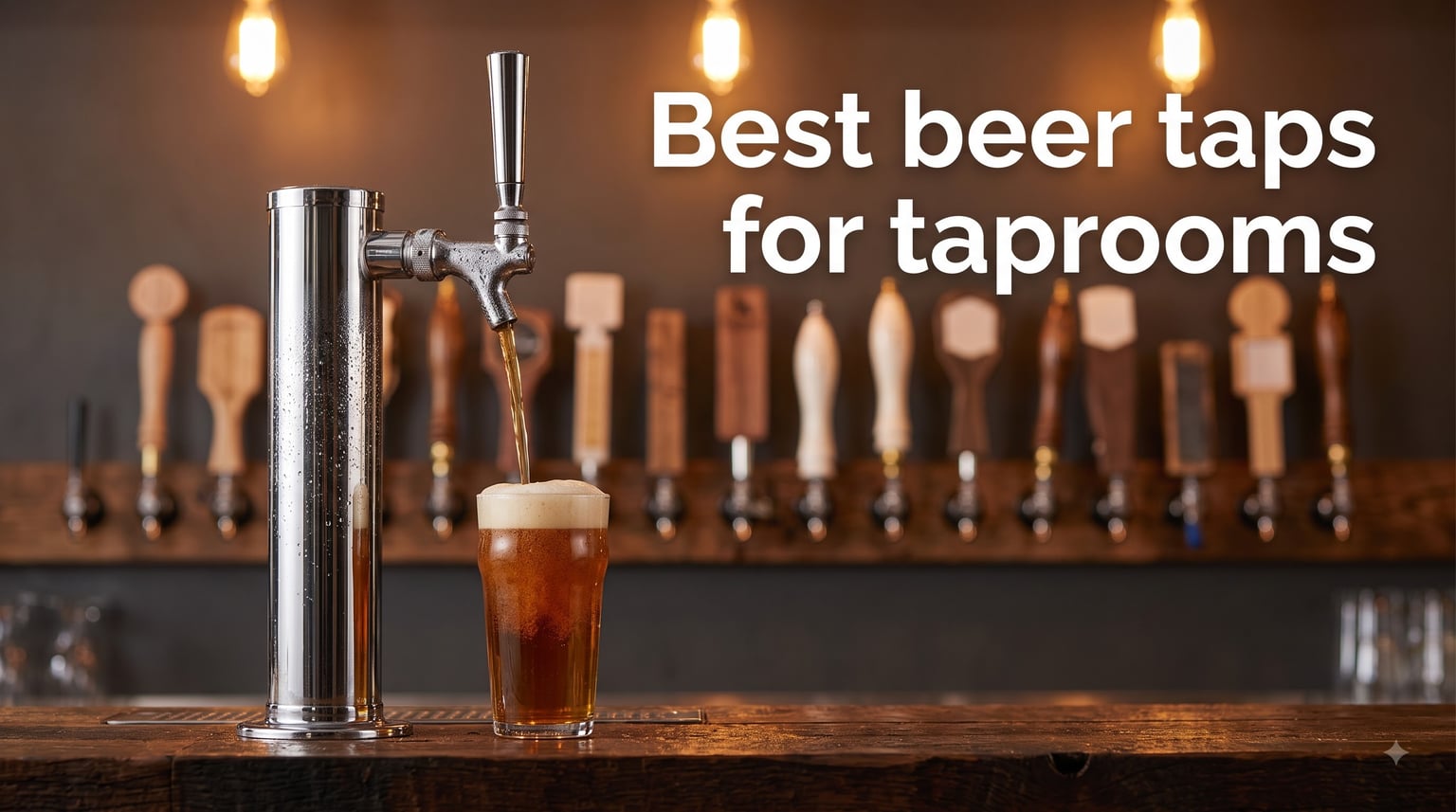 Best beer taps for taprooms