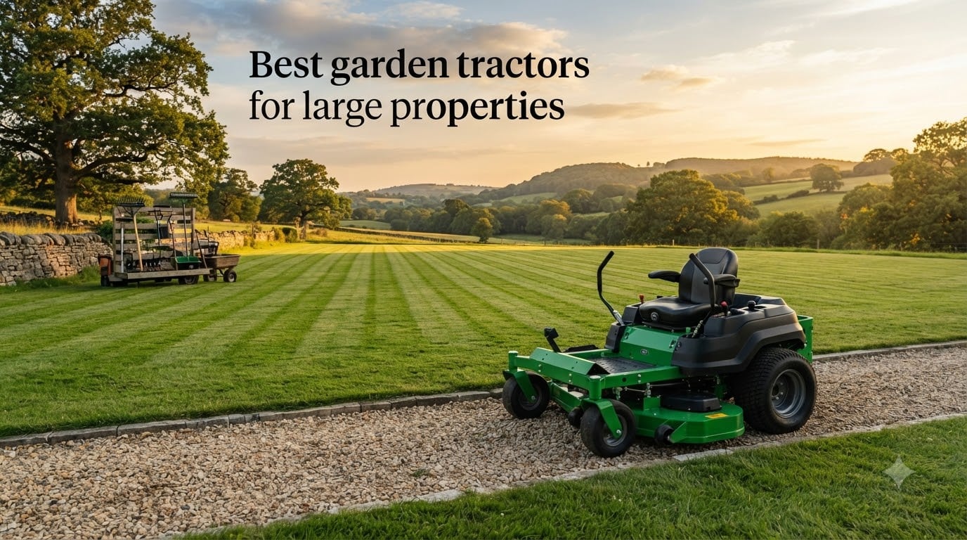 Best garden tractors for large properties