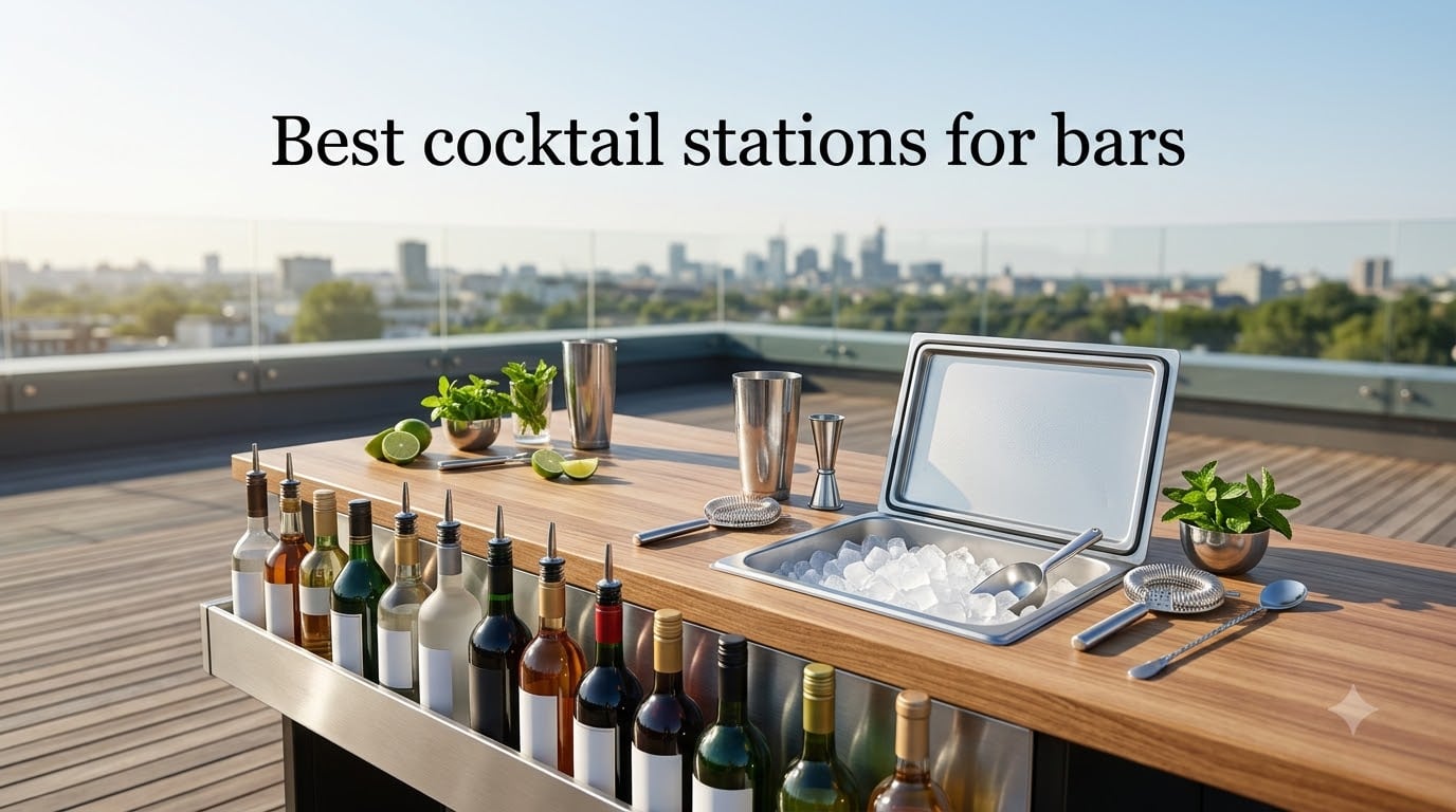 Best cocktail stations for bars