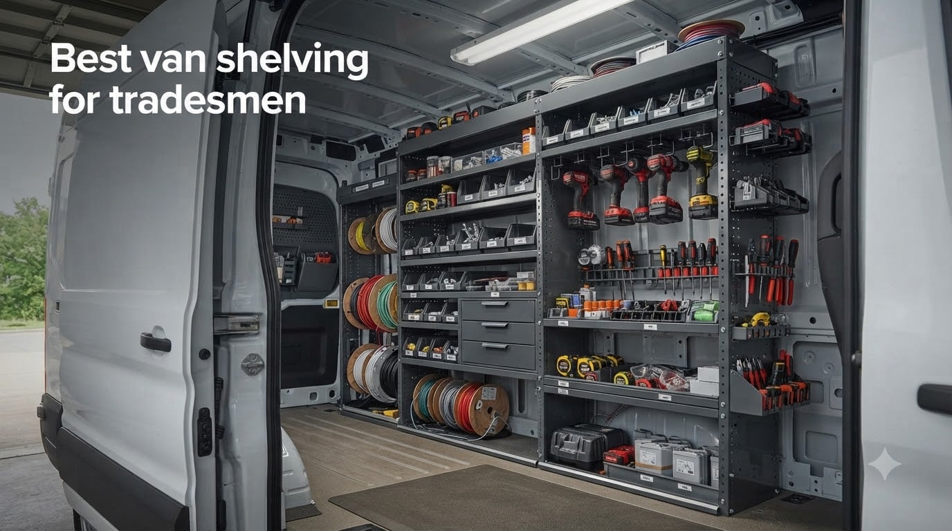 Best van shelving for tradesmen