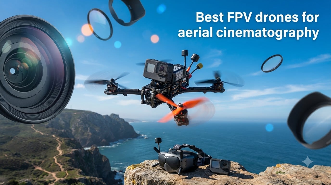 Best FPV drones for aerial cinematography