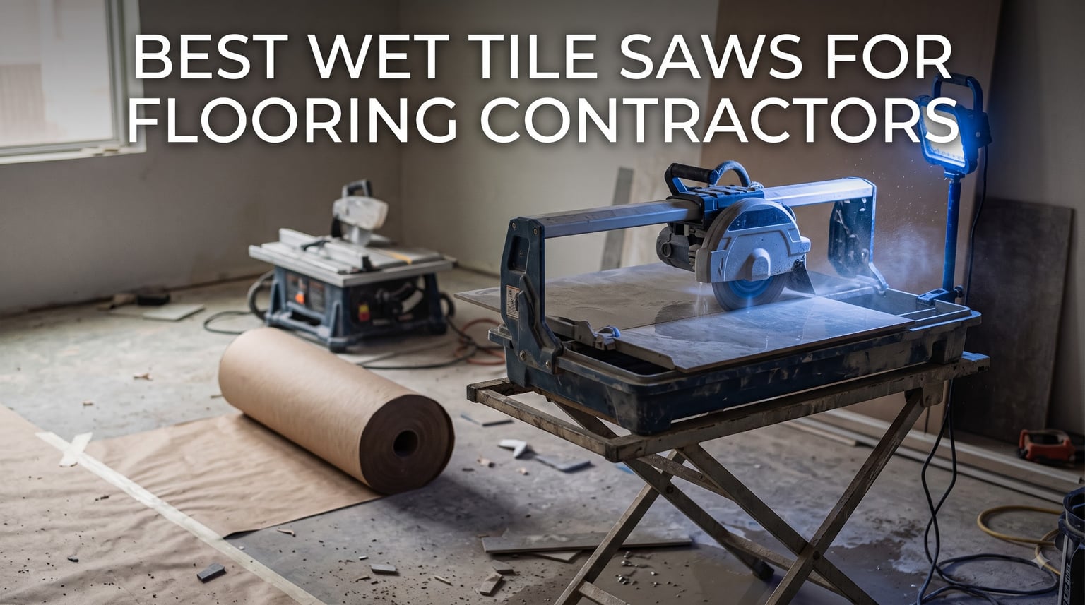 Best wet tile saws for flooring contractors