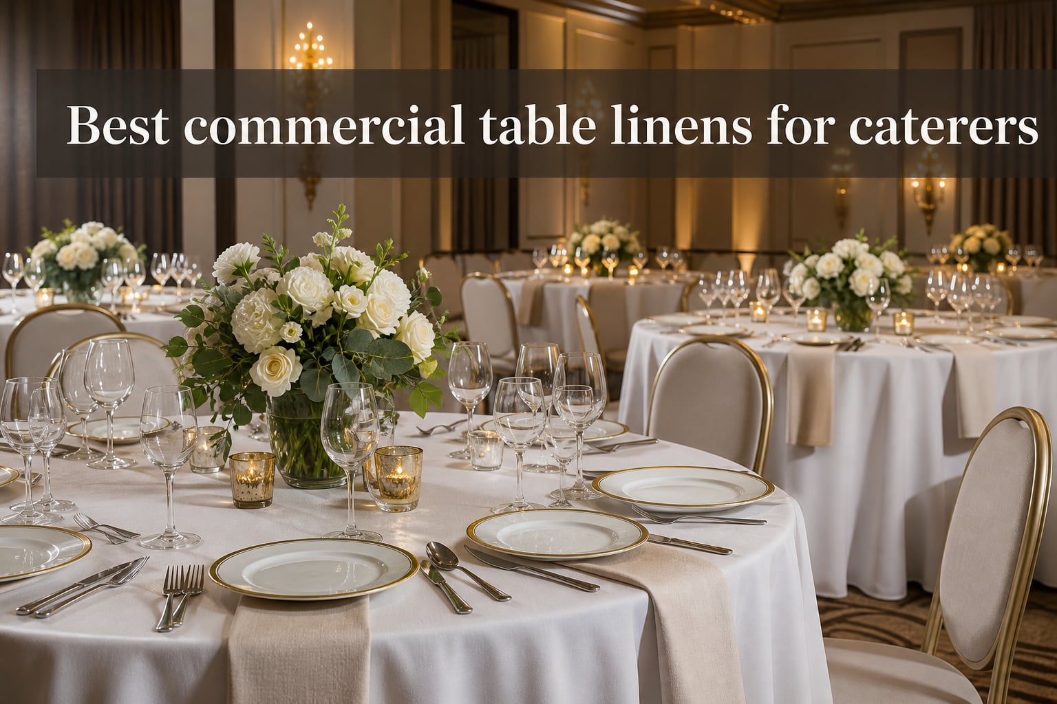 Best commercial table linens for caterers