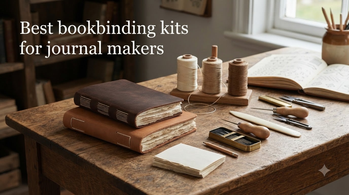 Best bookbinding kits for journal makers