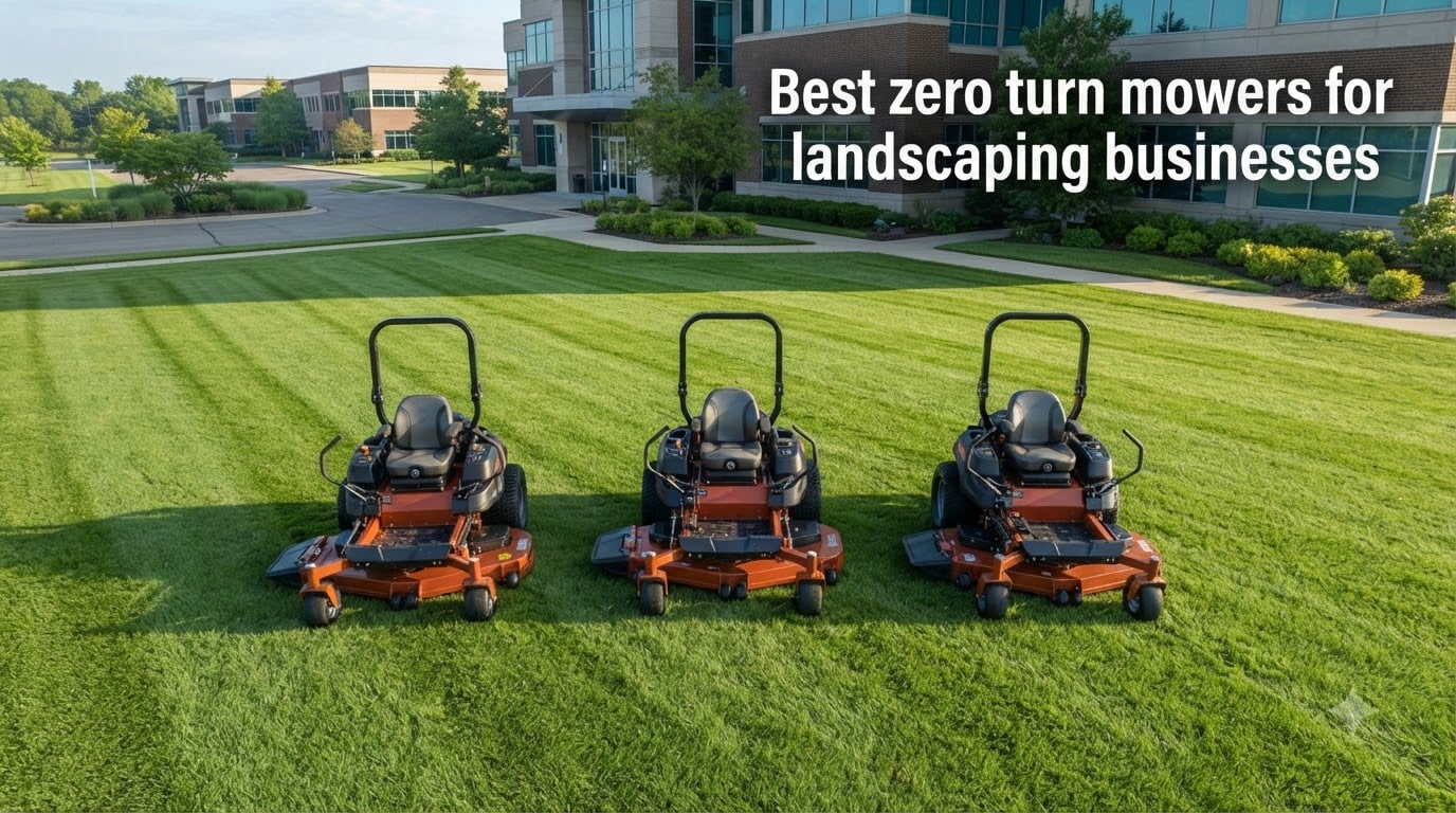 Best zero turn mowers for landscaping businesses