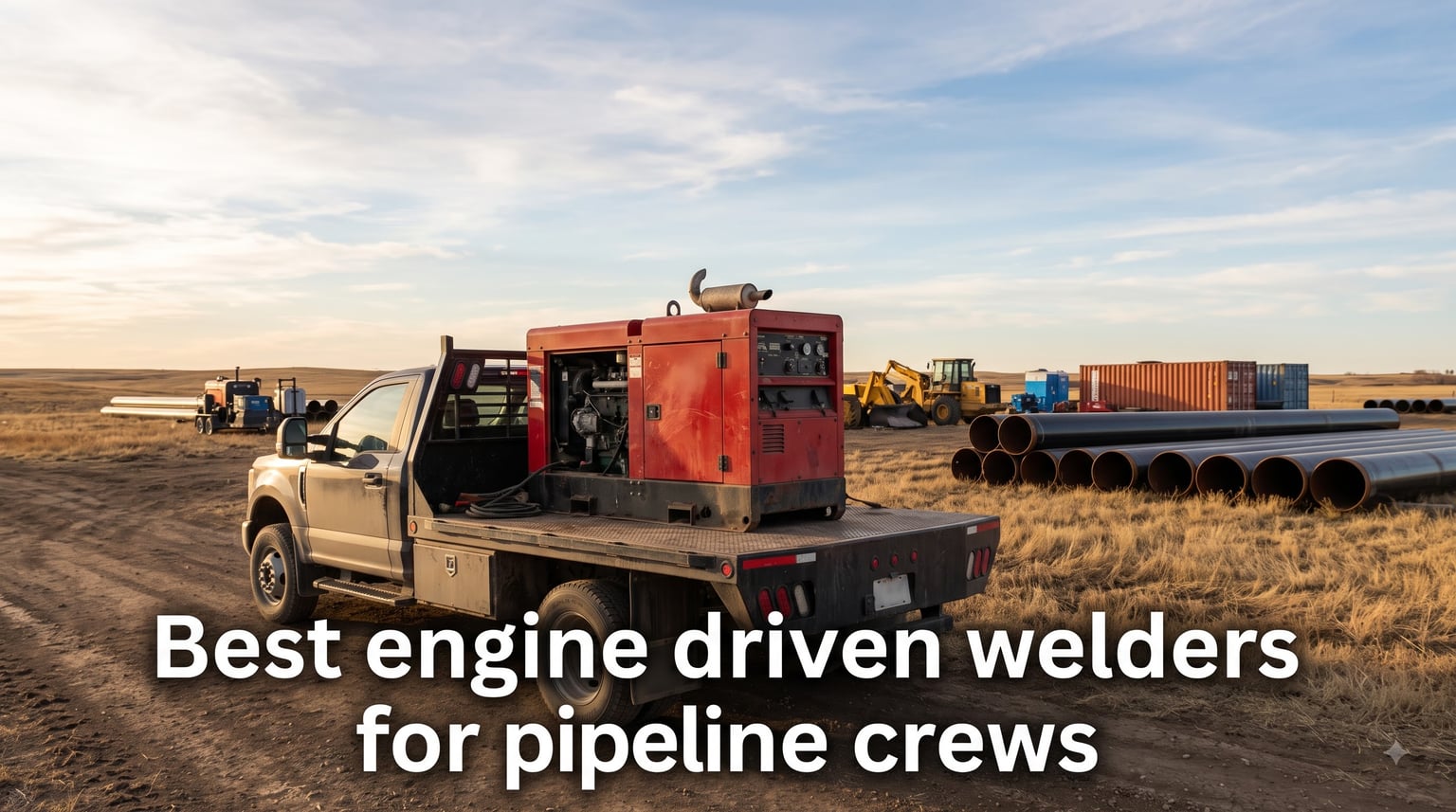 Best engine driven welders for pipeline crews