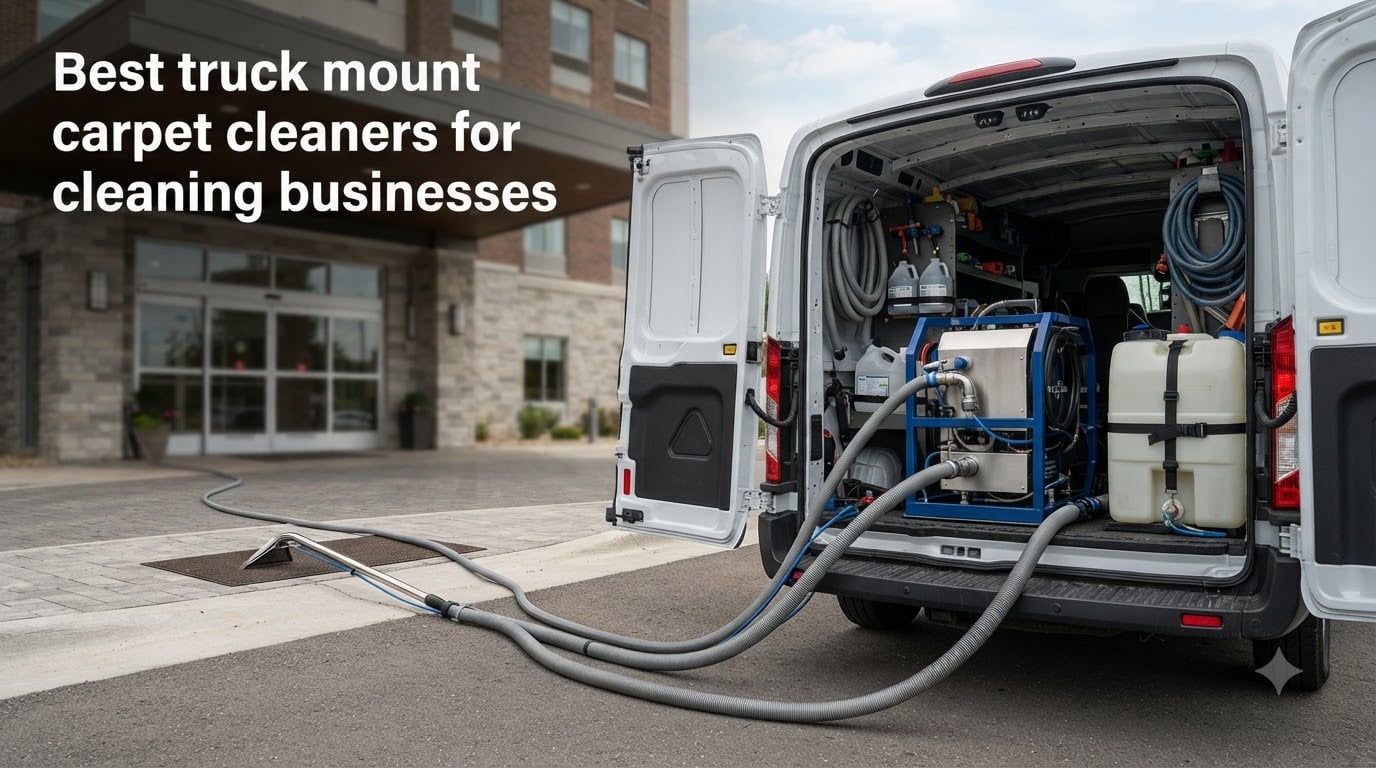 Best truck mount carpet cleaners for cleaning businesses