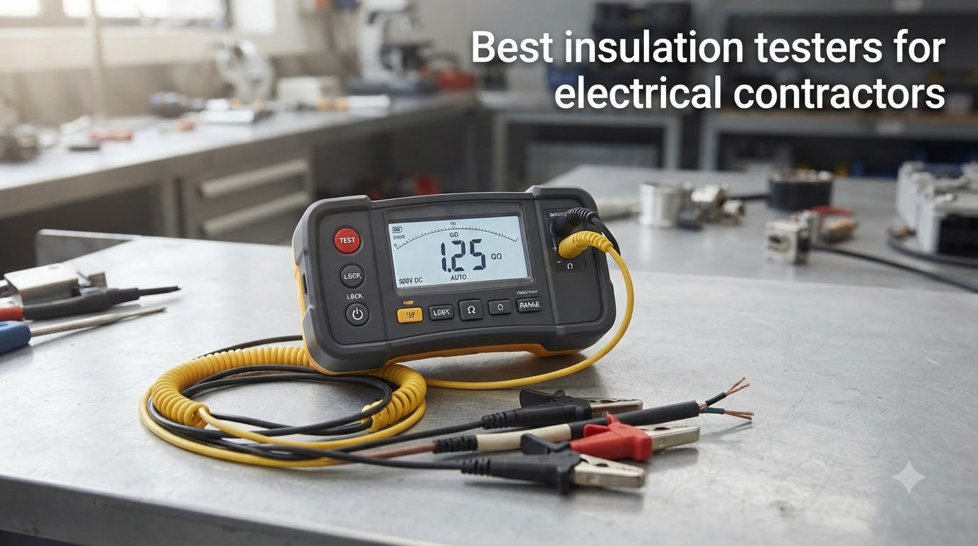 Best insulation testers for electrical contractors