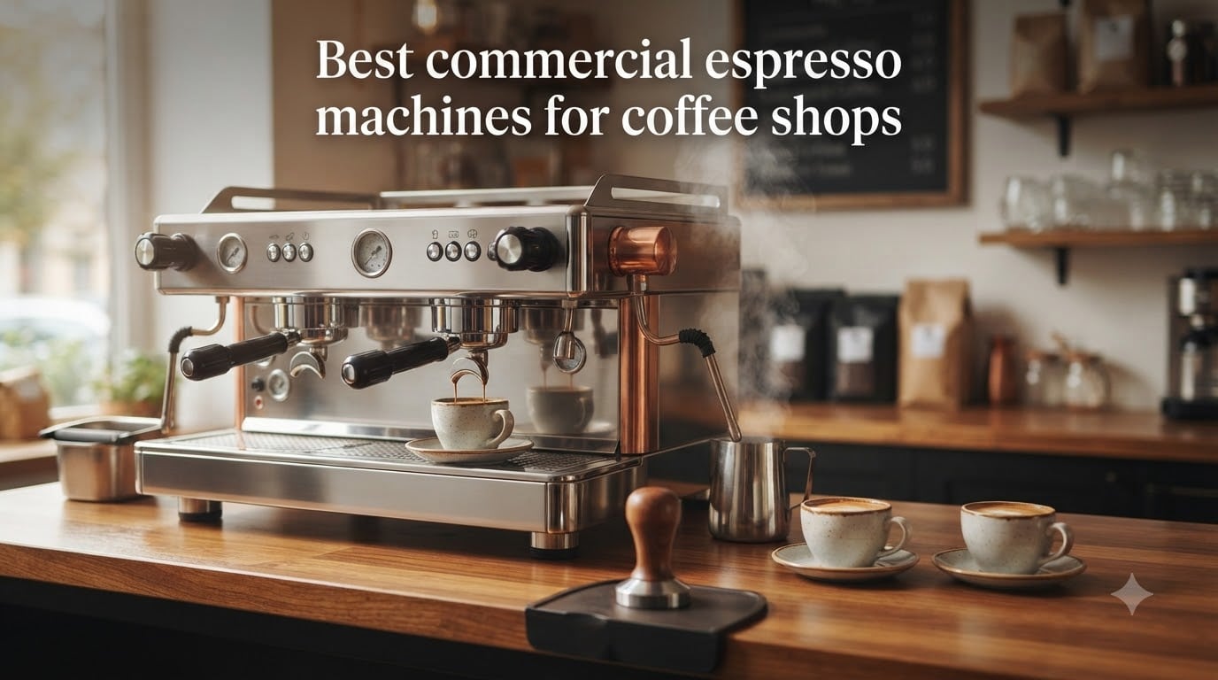 Best commercial espresso machines for coffee shops