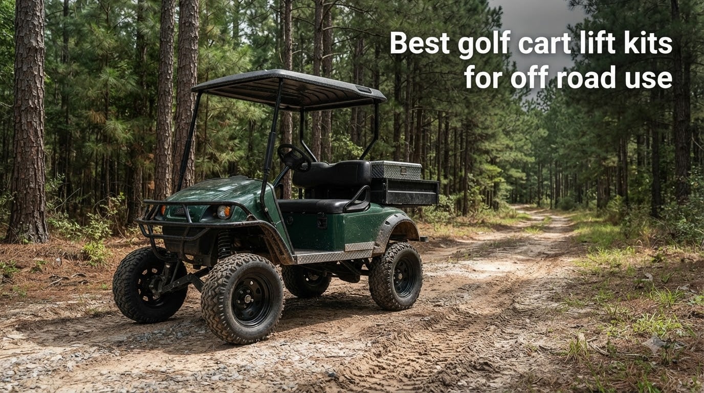 Best golf cart lift kits for off road use