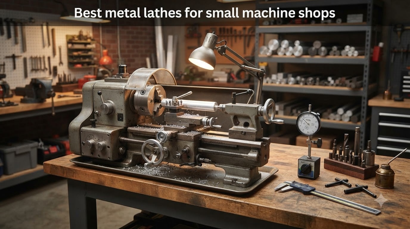 Best metal lathes for small machine shops