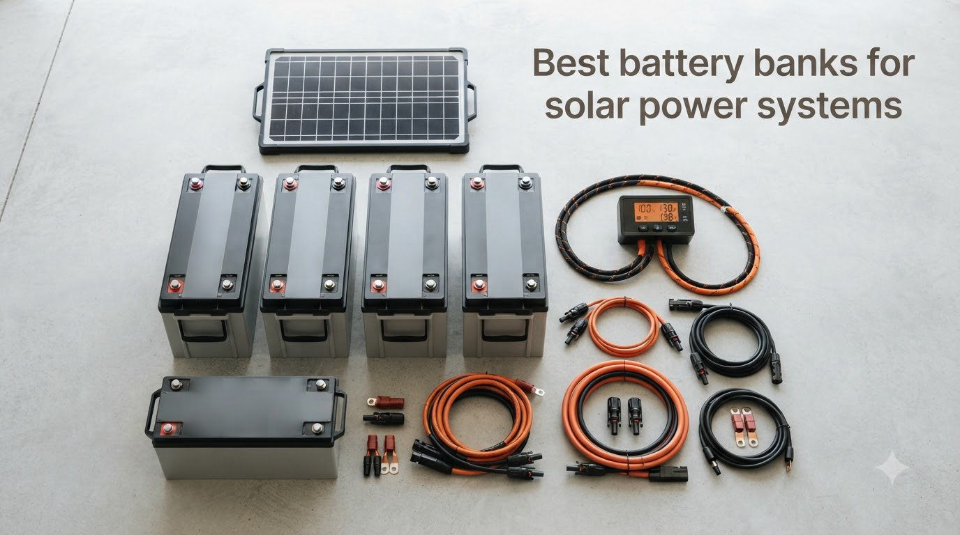 Best battery banks for solar power systems