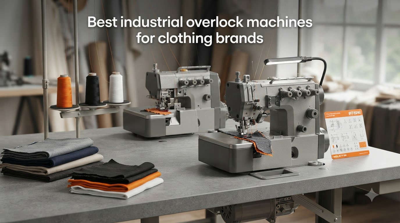 Best industrial overlock machines for clothing brands