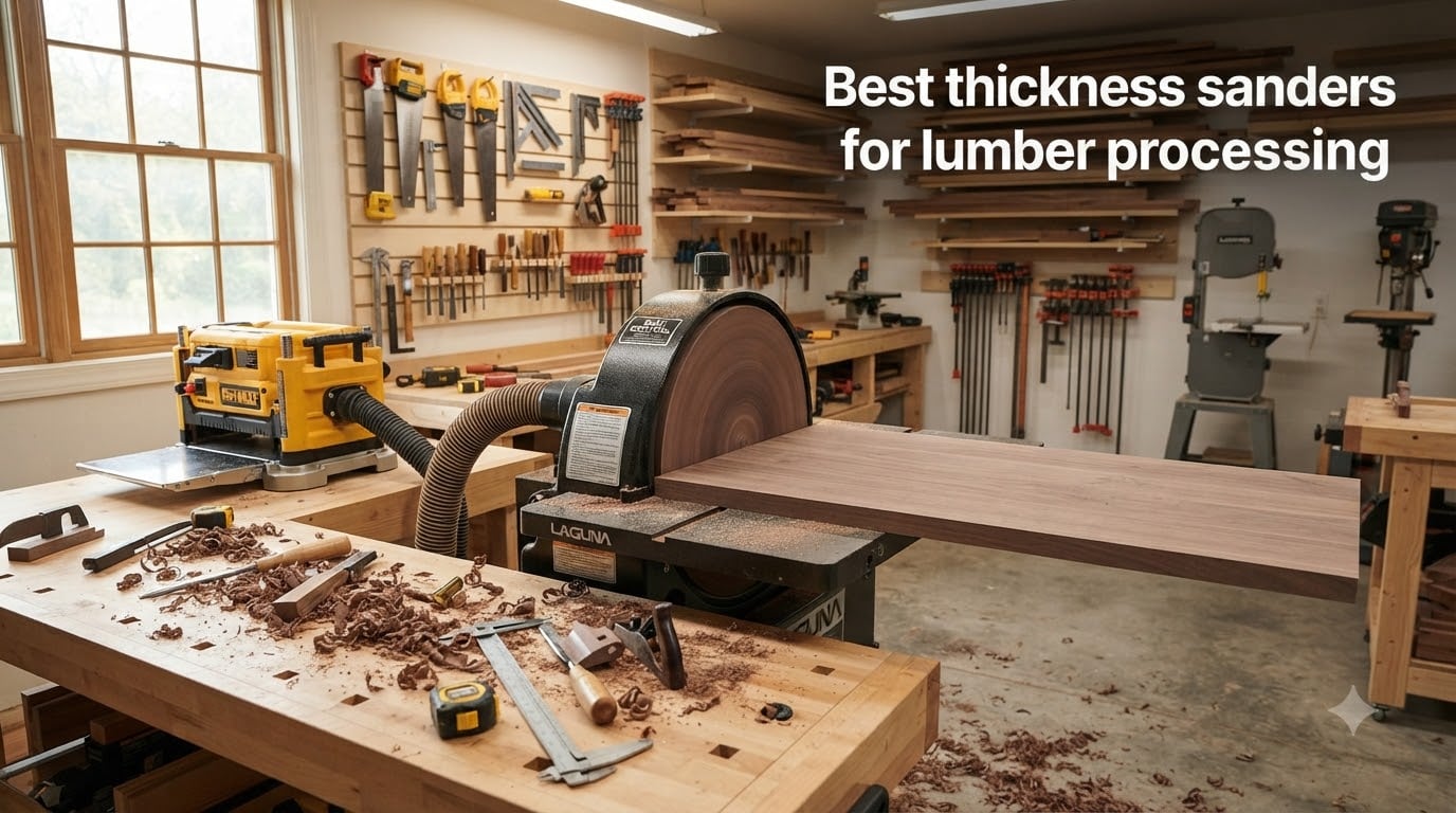 Best thickness sanders for lumber processing