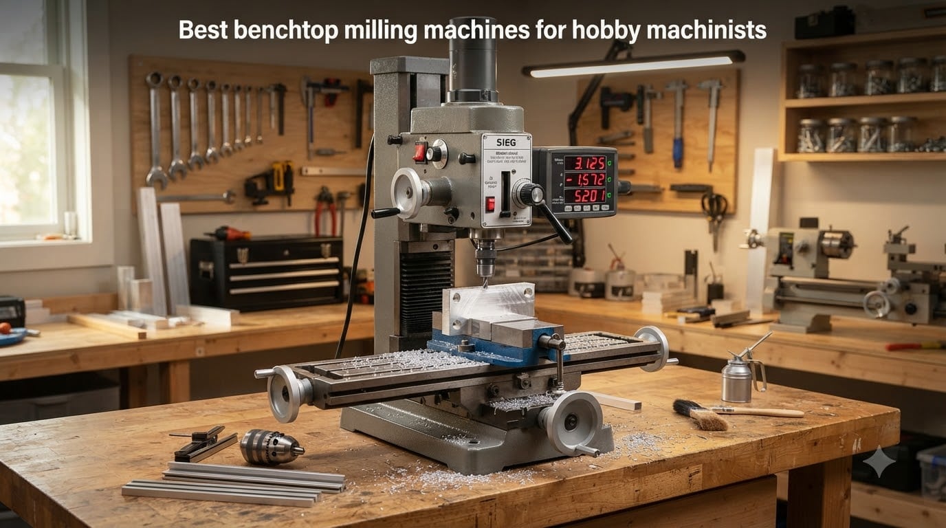 Best benchtop milling machines for hobby machinists