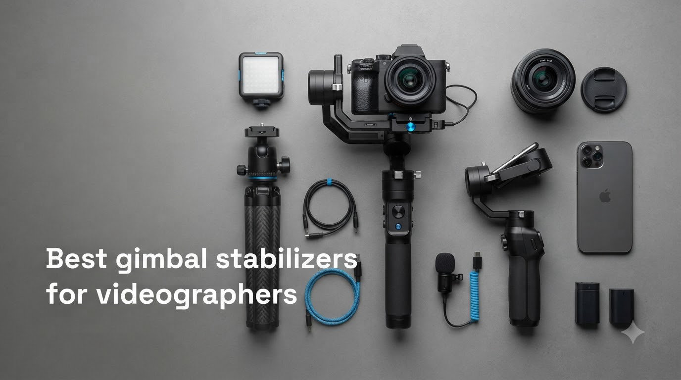 Best gimbal stabilizers for videographers
