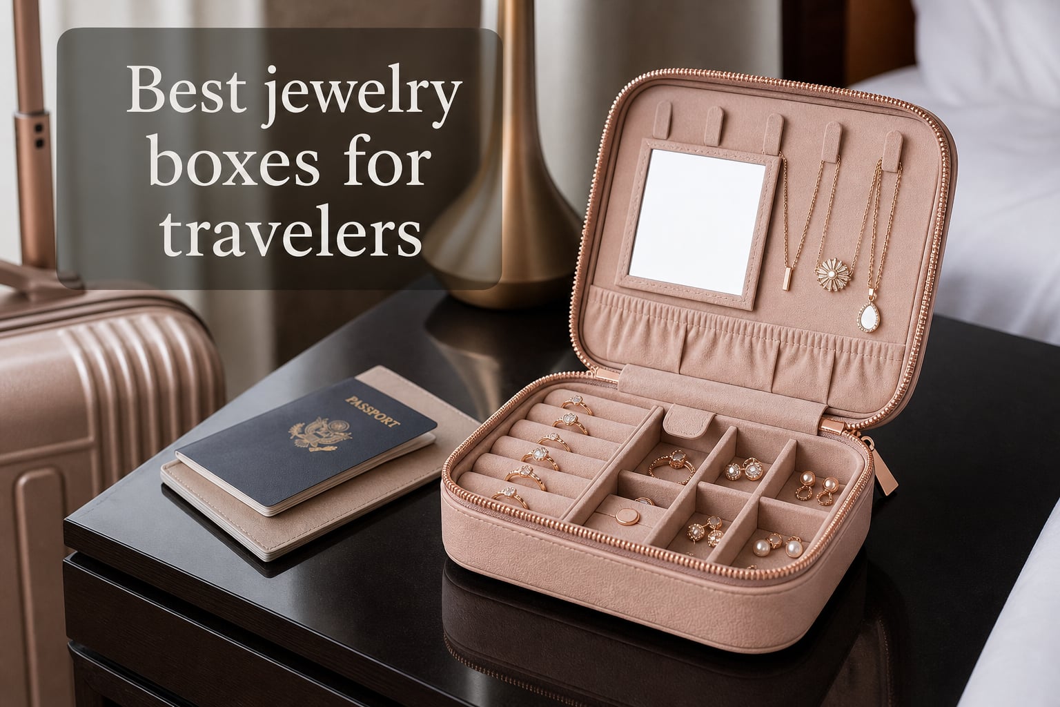 Best jewelry boxes for travelers