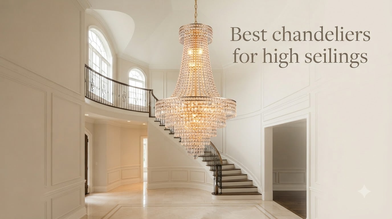Best chandeliers for high ceilings