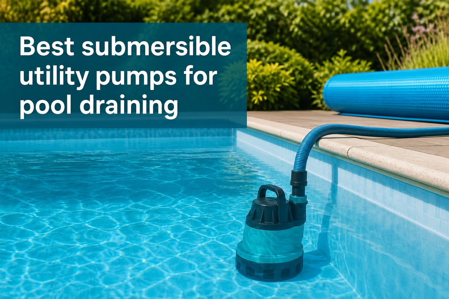 Best submersible utility pumps for pool draining