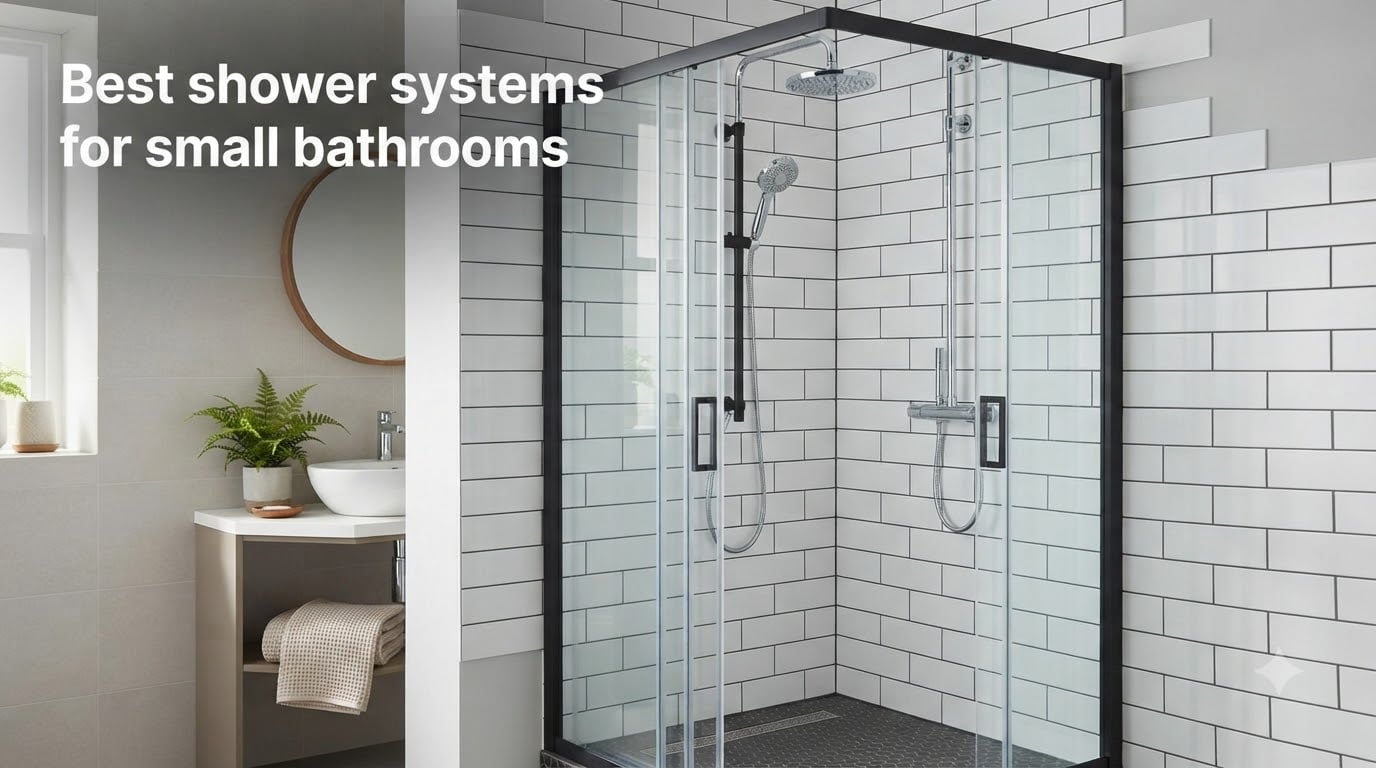 Best shower systems for small bathrooms