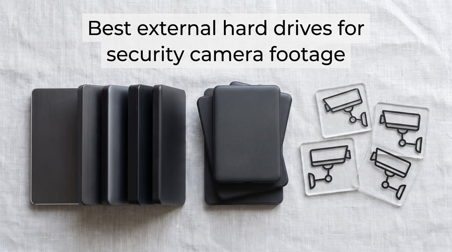 Best external hard drives for security camera footage