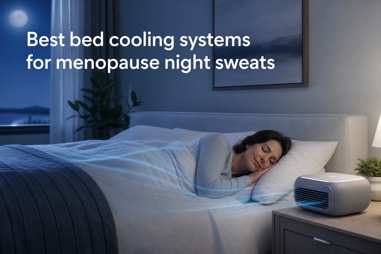 Best bed cooling systems for menopause night sweats