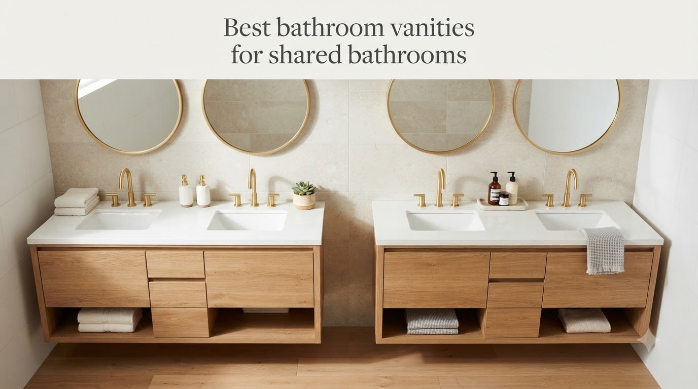 Best bathroom vanities for shared bathrooms
