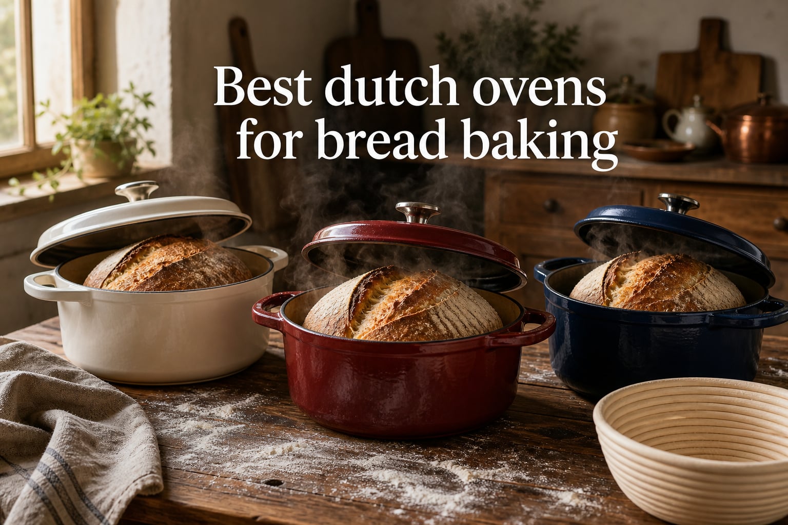 Best dutch ovens for bread baking