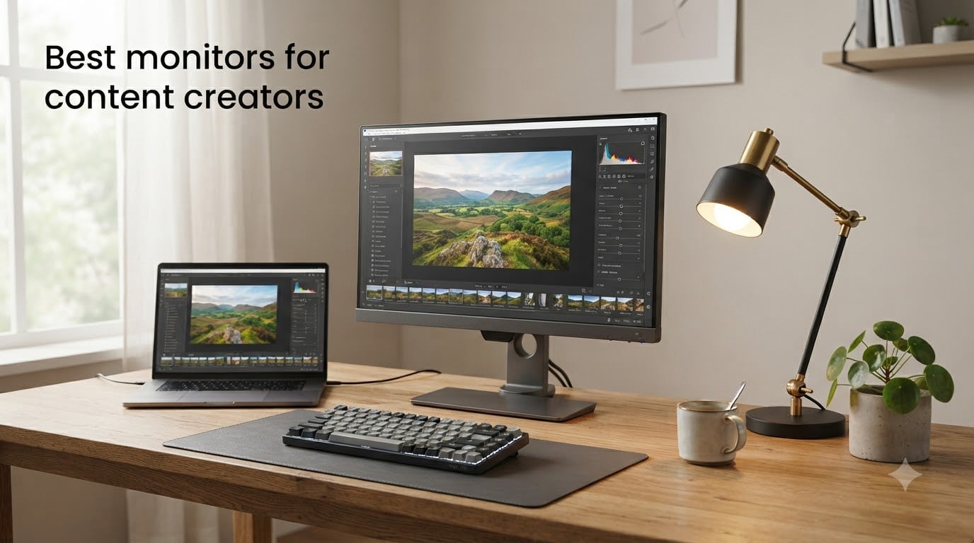 Best monitors for content creators