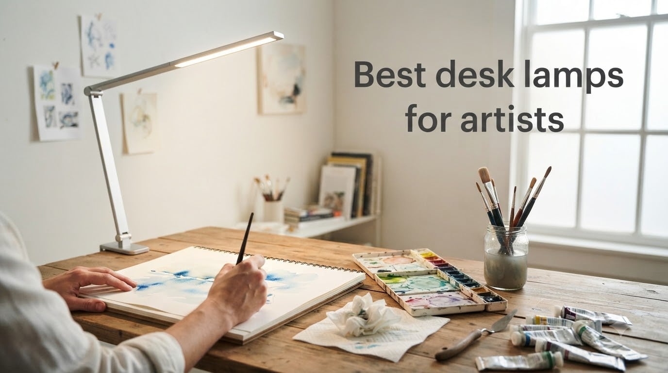 Best desk lamps for artists