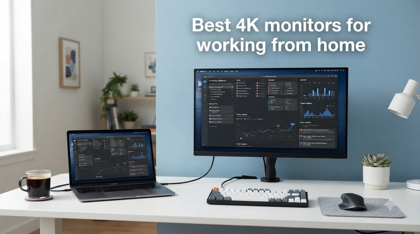 Best 4K monitors for working from home