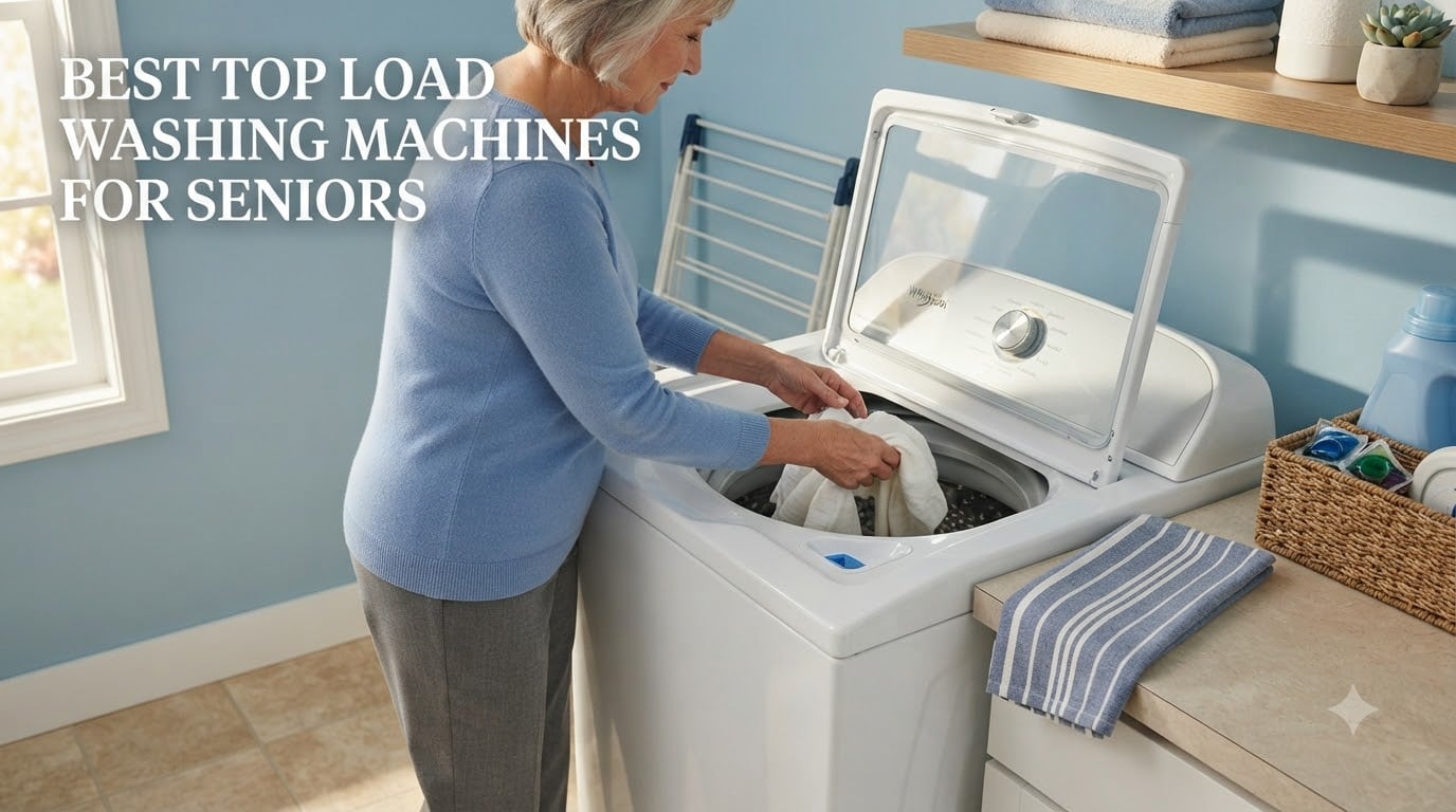 Best top load washing machines for seniors