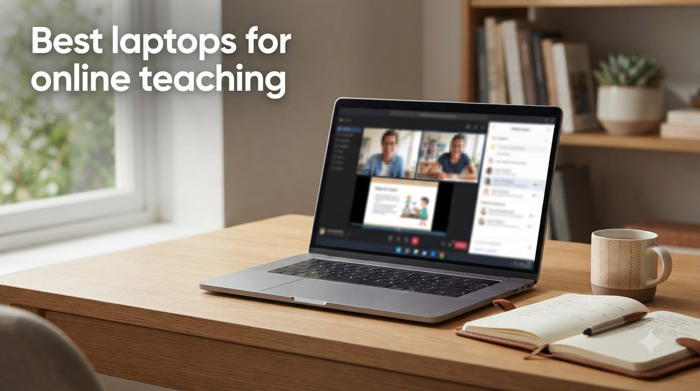 Best laptops for online teaching