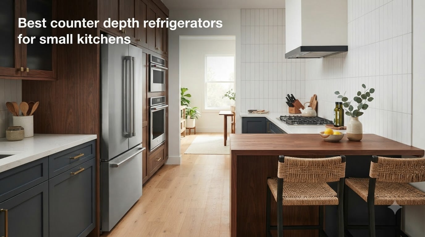 Best counter depth refrigerators for small kitchens