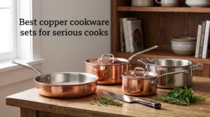 Best copper cookware sets for serious cooks