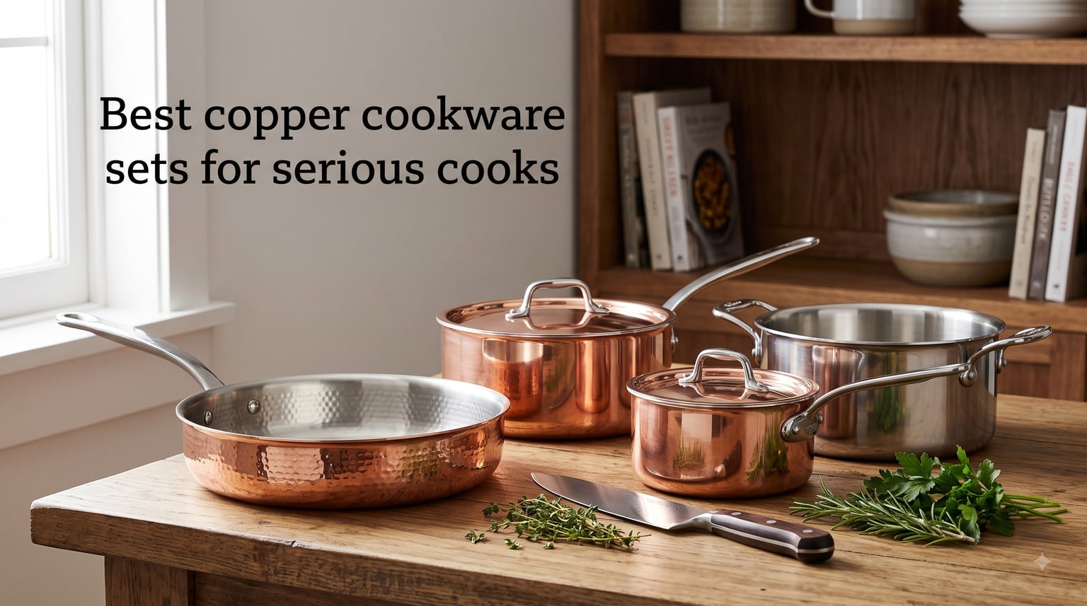 Best copper cookware sets for serious cooks