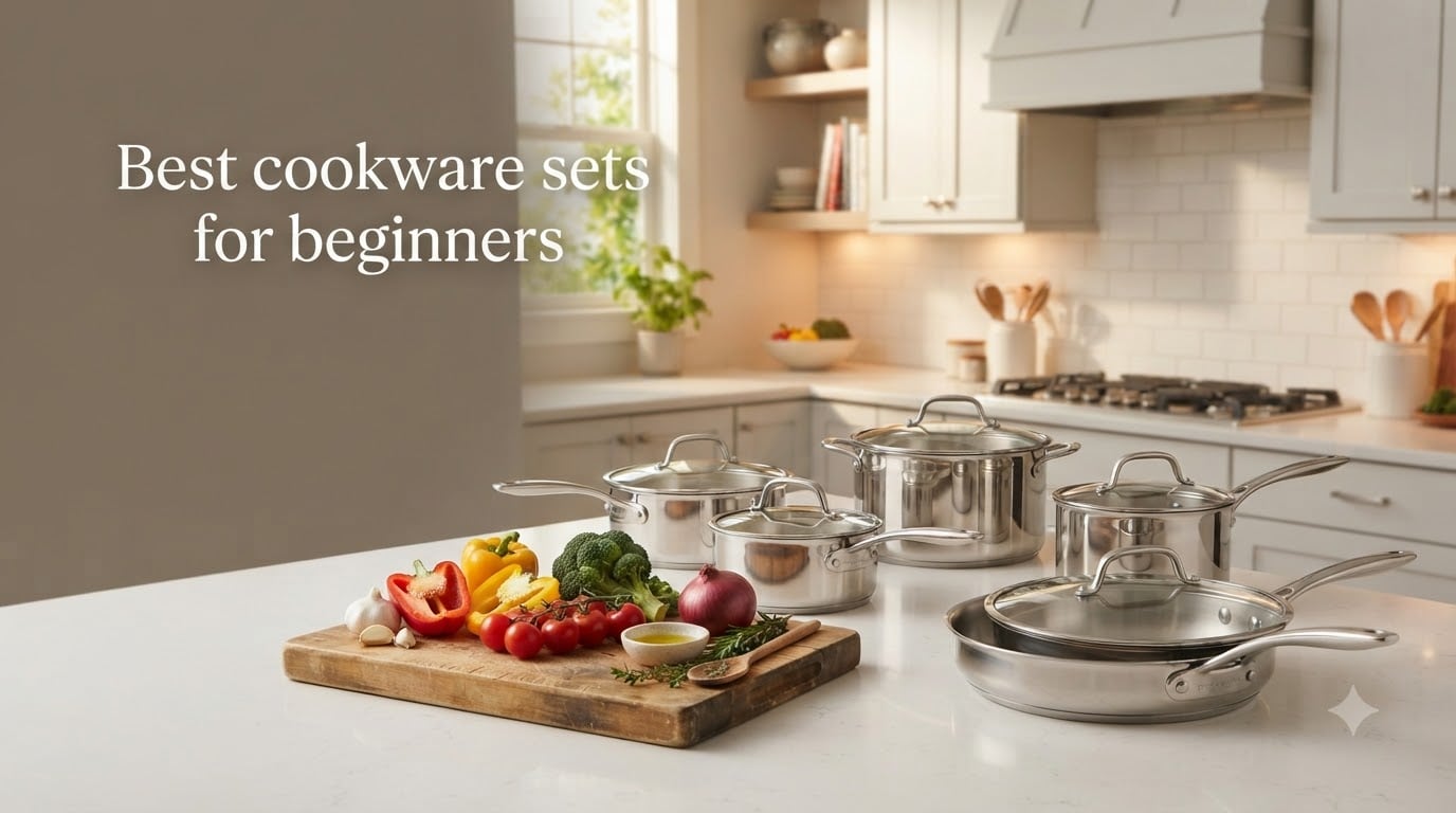 Best cookware sets for beginners