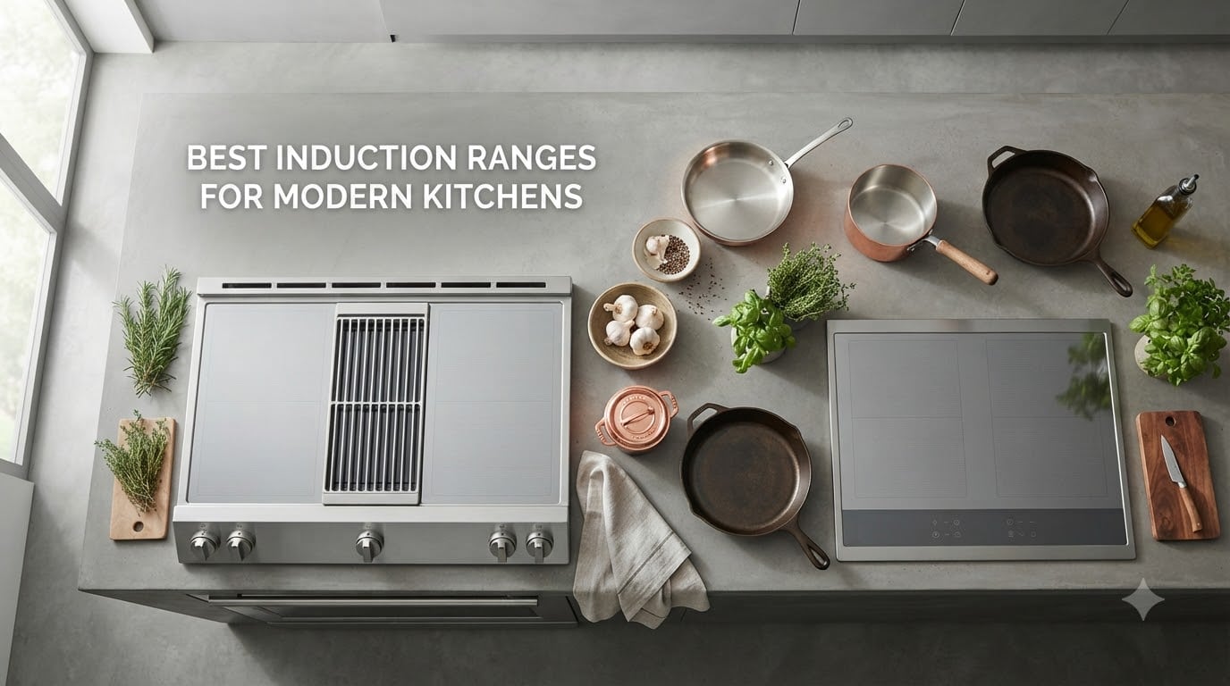 Best induction ranges for modern kitchens