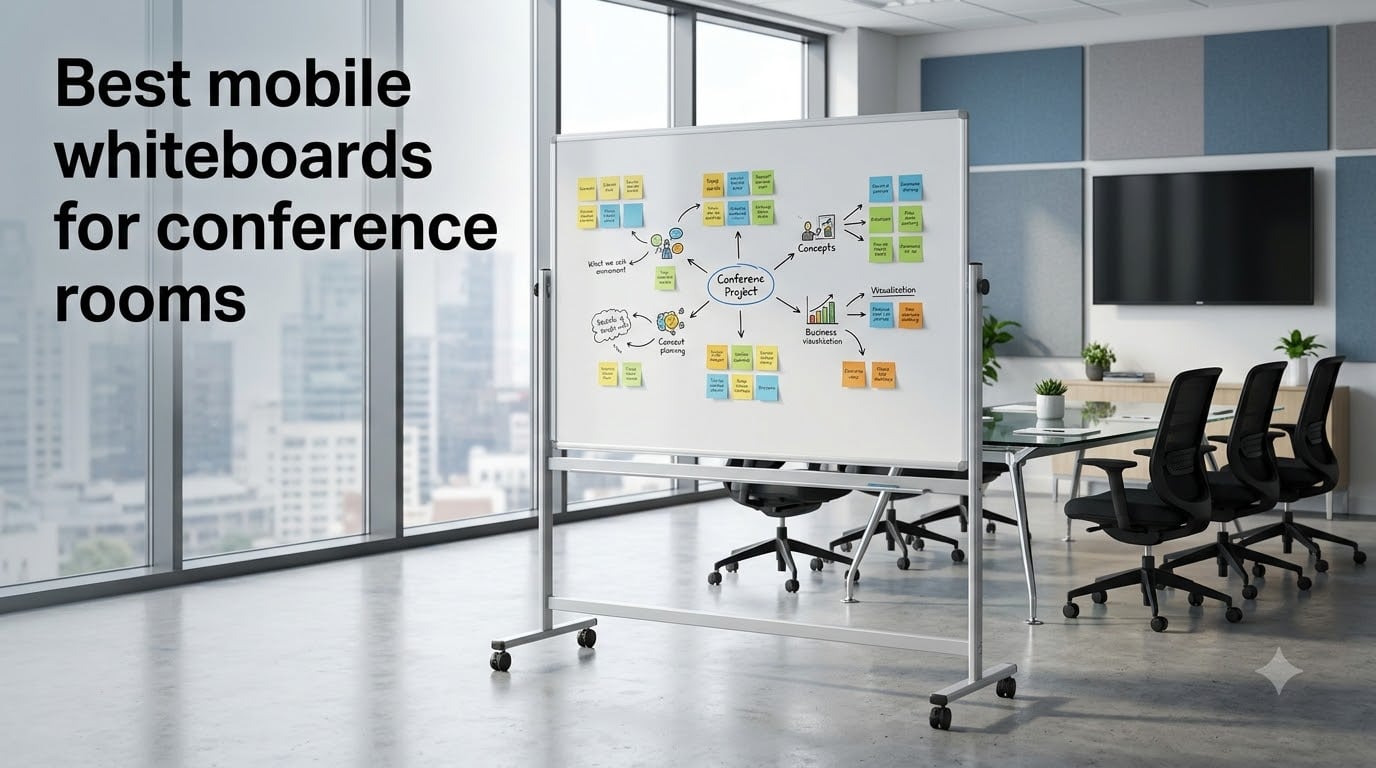Best mobile whiteboards for conference rooms