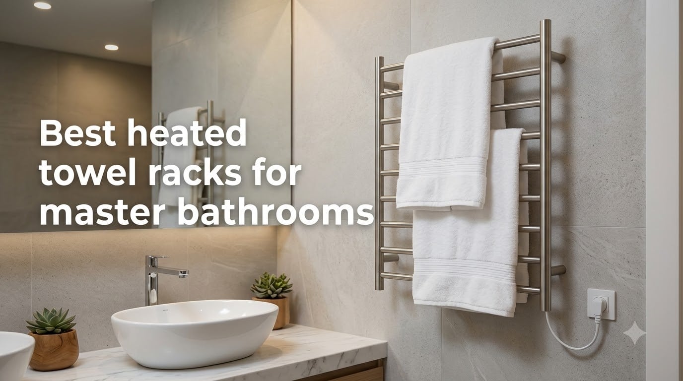 Best heated towel racks for master bathrooms