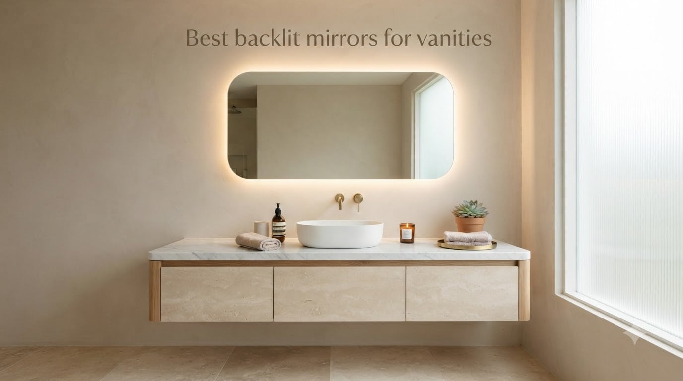Best backlit mirrors for vanities