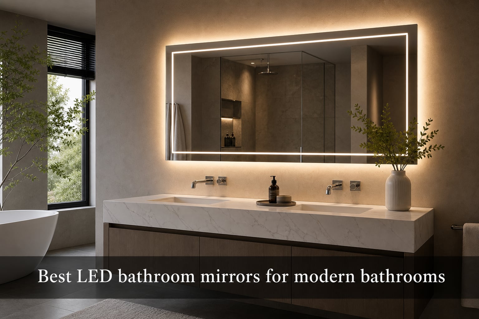 Best LED bathroom mirrors for modern bathrooms