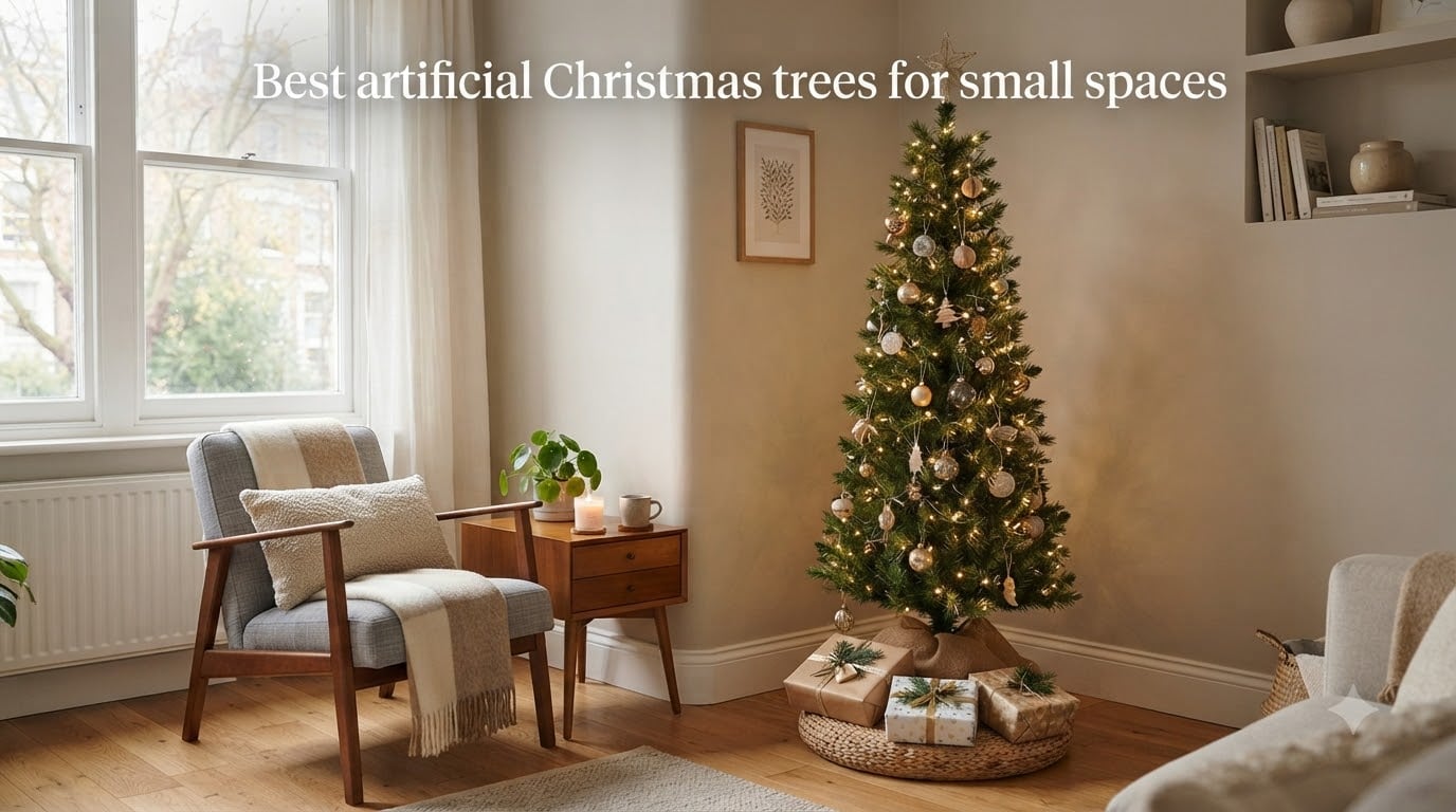 Best artificial Christmas trees for small spaces