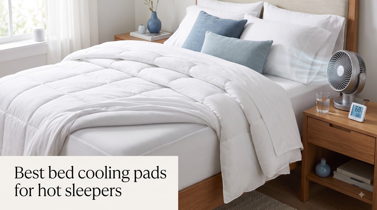 Best bed cooling pads for hot sleepers