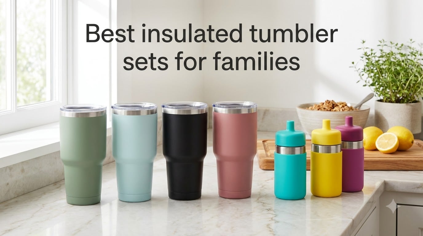 Best insulated tumbler sets for families